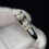 Thumbnail: 14kw gold diamond engagement ring - Item # 575