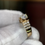 Thumbnail: .50cttw Natural Diamond Engagement Ring in 14K Yellow Gold
