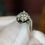 Thumbnail: 1.10CTTW Natural Diamond Engagement Ring | 1CT Round Center | 14K White & Rose