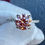 Thumbnail: 2ct Fancy Vivid Pink Diamond Ring - Item # 236