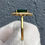 Thumbnail: 4cttw Oval LG Emerald Burst Diamond Ring