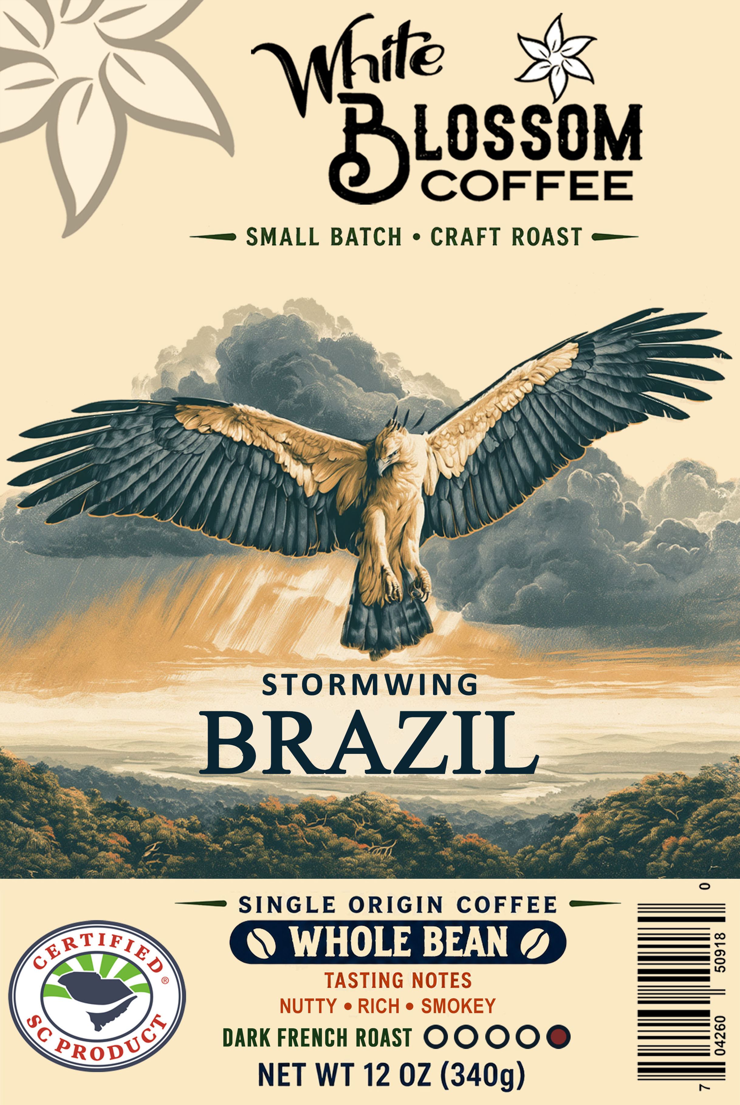 French Roast Stormwing Brazil