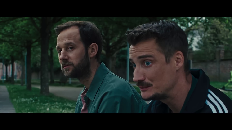 Les frères : Thibault (Benjamin Laverhne) et Jimmy (Pierre Lottin)