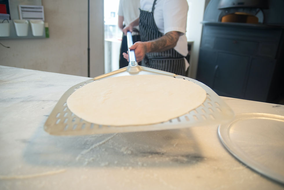 Pâte pizza ronde