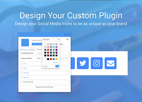 Wix instagram follow button