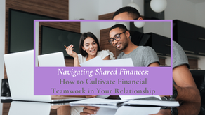 Couple reviewing finances together at a table, using a laptop and paperwork to plan a budget and manage shared finances in their relationship.
