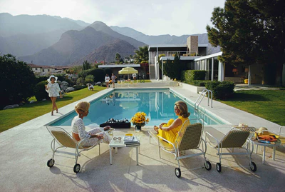 Kaufmann House Scene & Seen mid-winter Modernism Week 2024