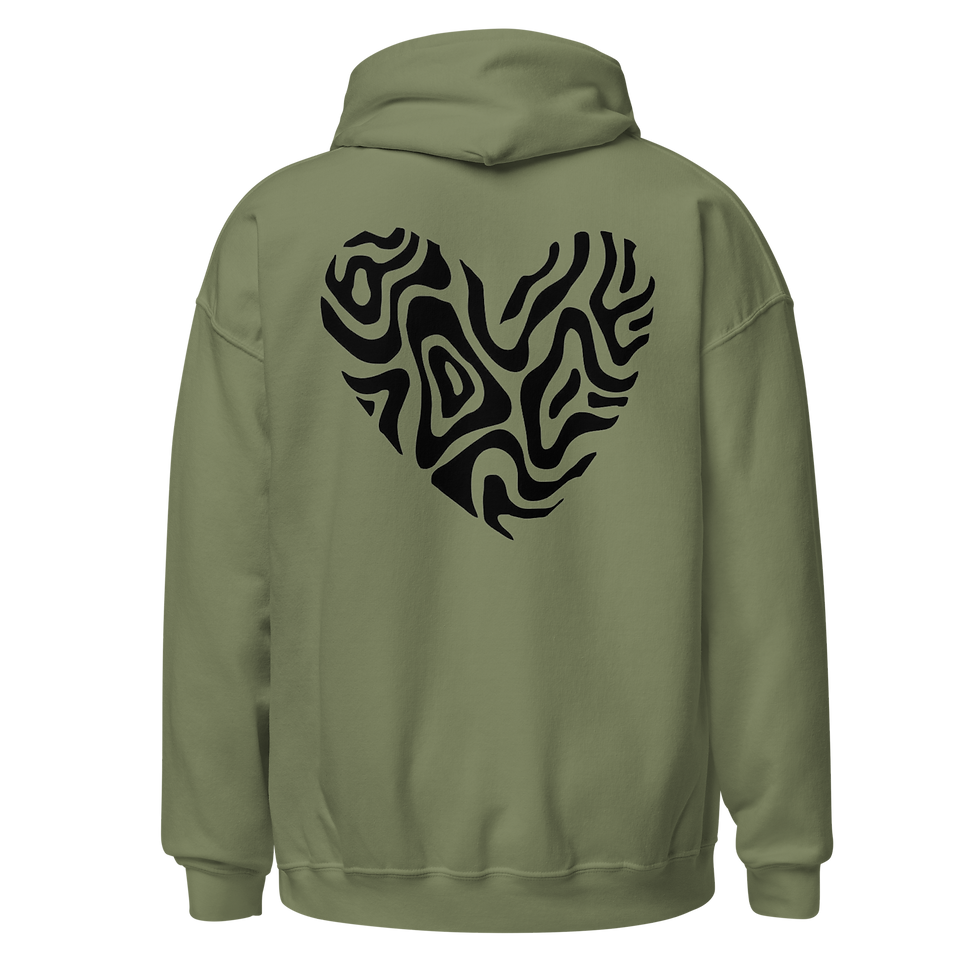 Thumbnail: abstract heart Hoodie