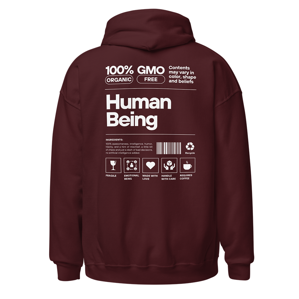 Thumbnail: human being Hoodie