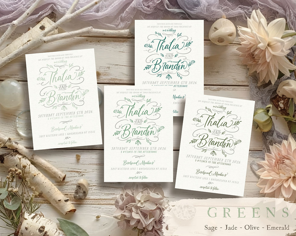 Thumbnail: Thalia Enchanted: Invite + Rsvp + Details + Envelopes
