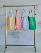 4th Anniversary logo tote bag
