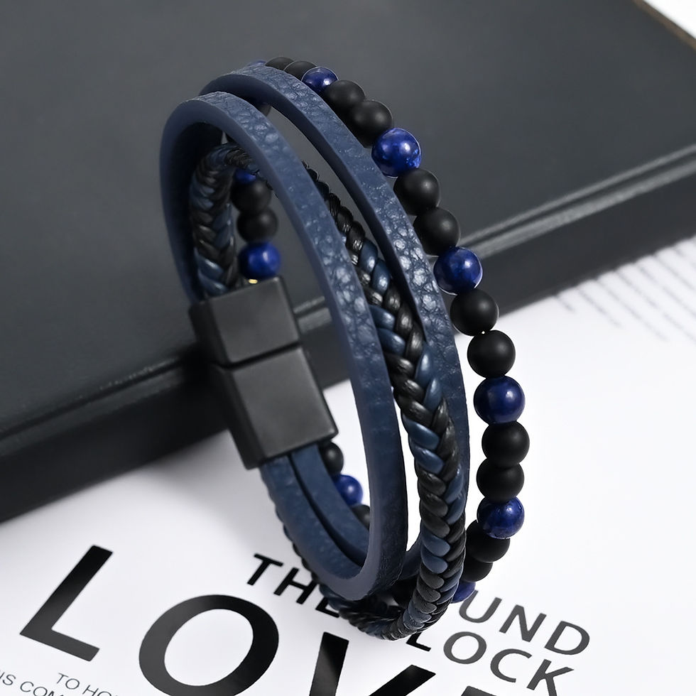 Thumbnail: Multi-layered woven bracelet