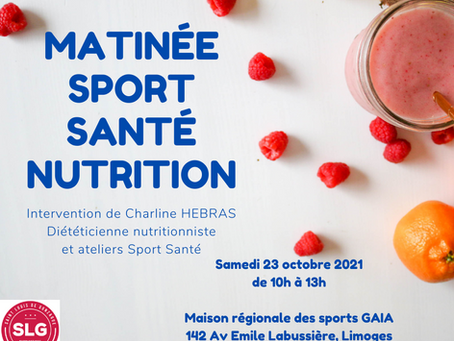 Octobre rose : conférence de nutrition et sport santé