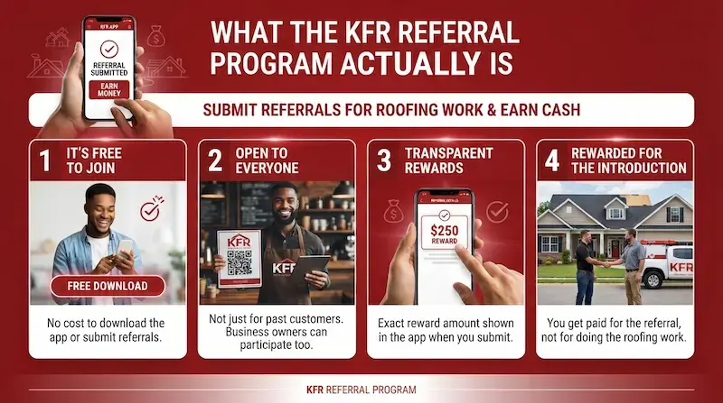 kfr roofing referral program