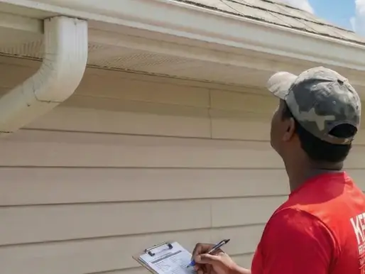 KFR Roofing Solutions technician performing a detailed, proactive roof inspection to ensure the longevity and structural integrity of a residential roof.