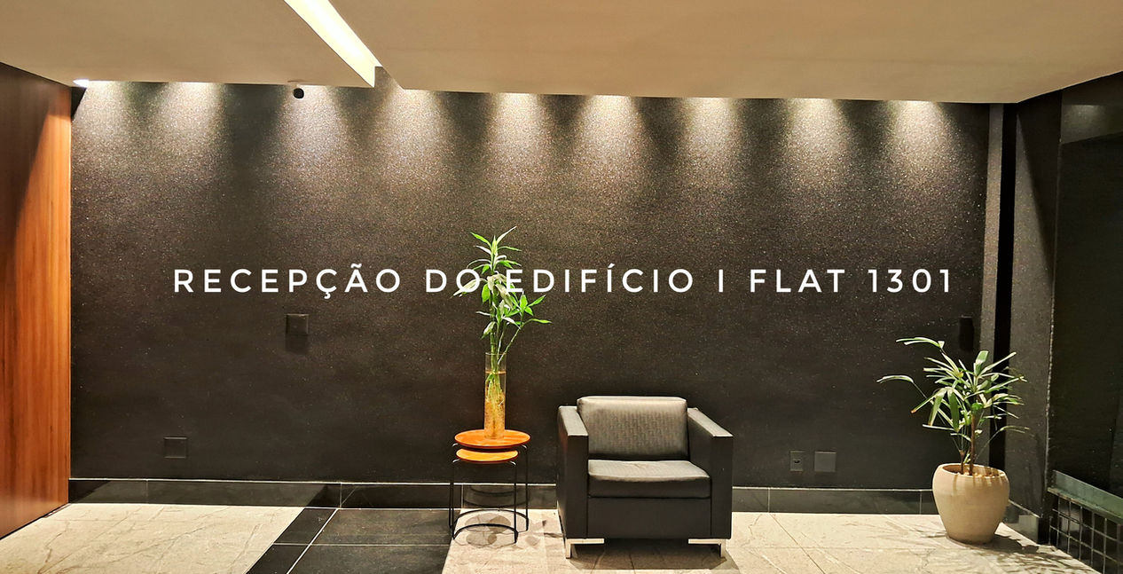 Recepção 24h, biometria facial, flat seguro.