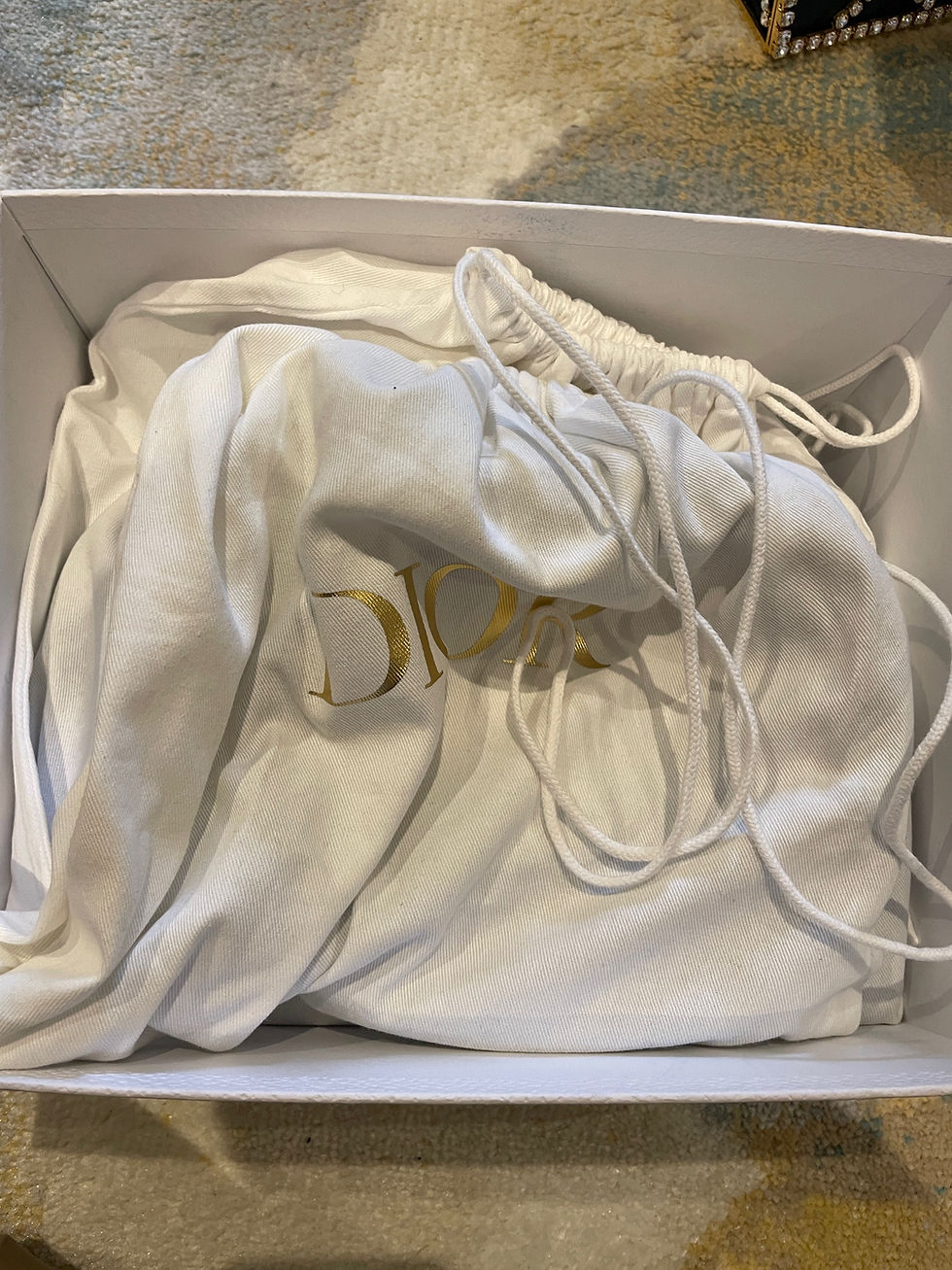 섬네일: Dior D-Joy denim bag