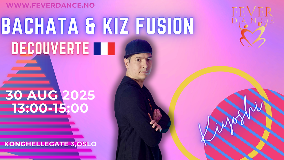 Bachata & Kiz Fusion 30.08.2025 13:00-15:00 🇫🇷