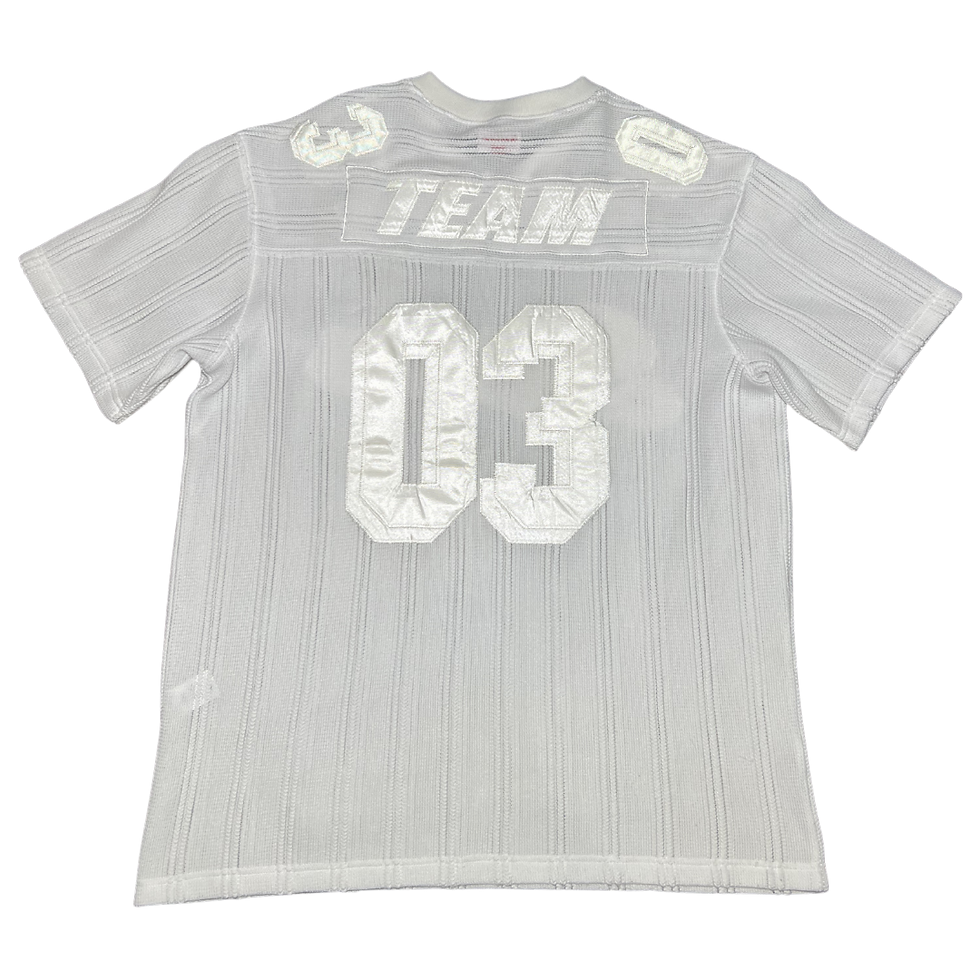 Thumbnail: Supreme Mesh Stripe Football Jersey