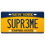 Thumbnail: Supreme License Plate