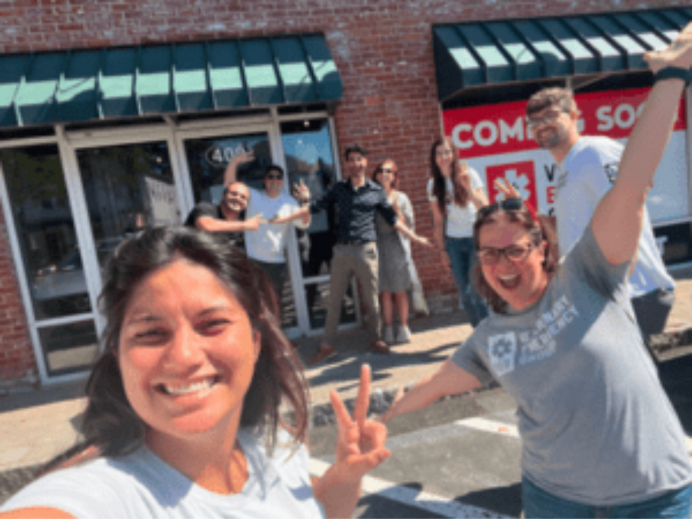 A VEG grand opening celebration