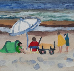 Strand Wijk aan zee, detail 2