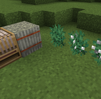 Cotton Loom, Cotton Bale, & Cotton Bush Stages
