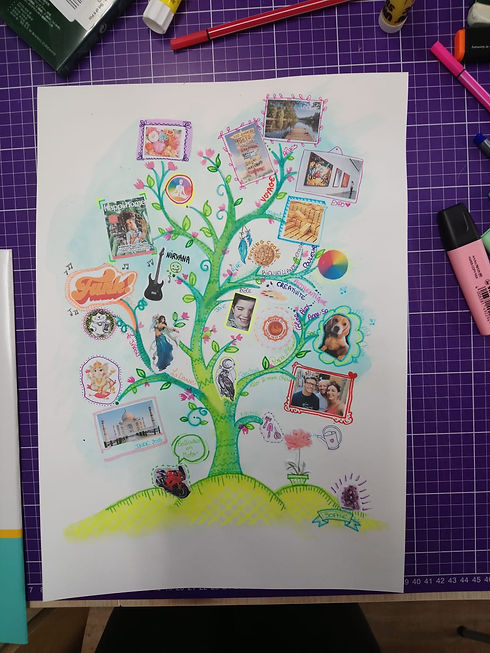 ATELIER "JE CRÉE MON ARBRE DE VIE"