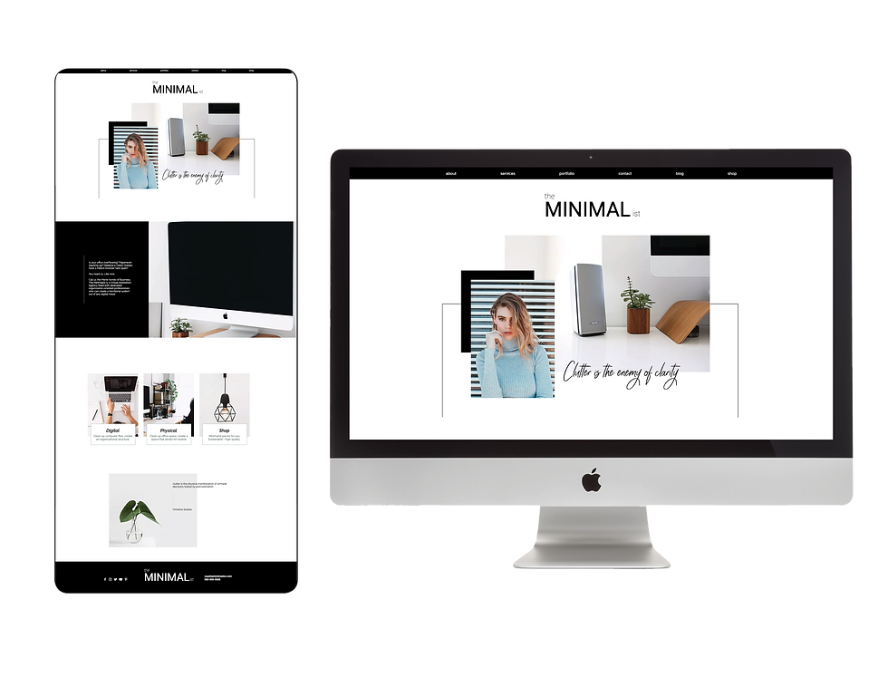 Thumbnail: The Minimalist Template