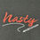 Thumbnail: Nasty "Calligraphy" Black T-Shirt