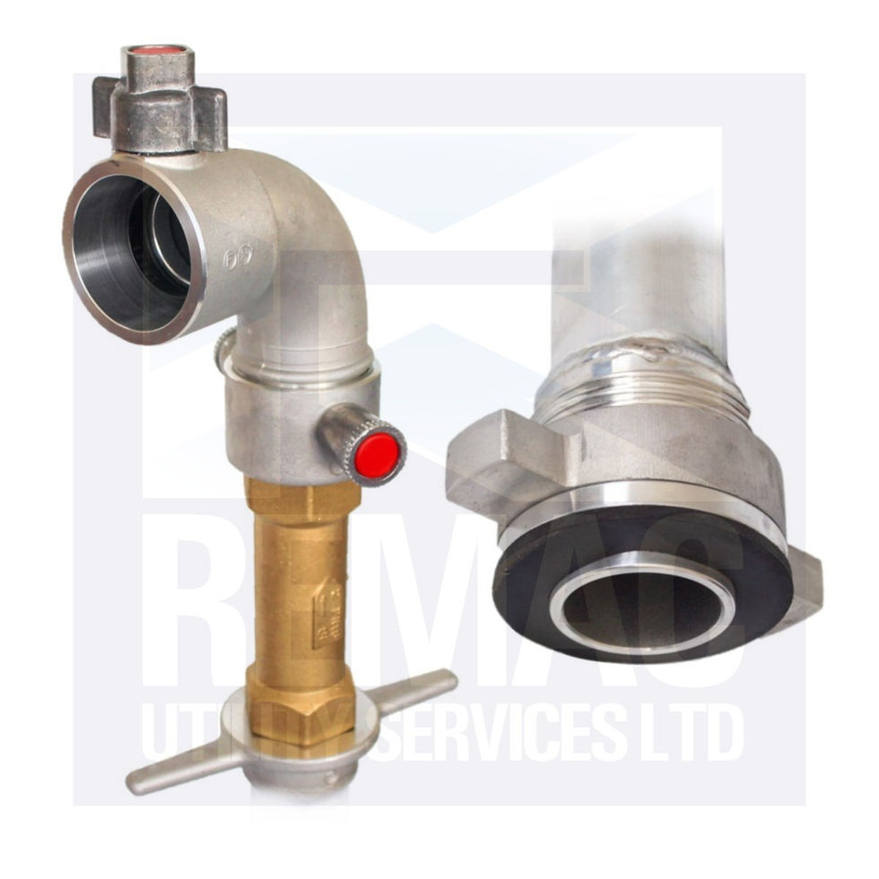 Single-Outlet Anti-Syphon Standpipe with 2” DCV and Bayonet Lug Base