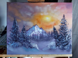 Paysage enneigé