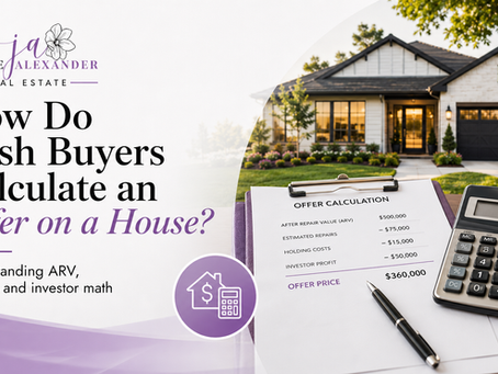 How cash buyers calculate an offer on a house