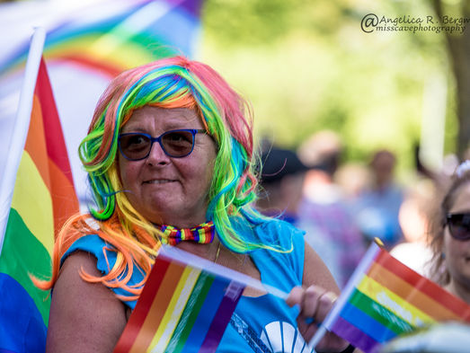 Springpride - streetfoto i sprakande färger