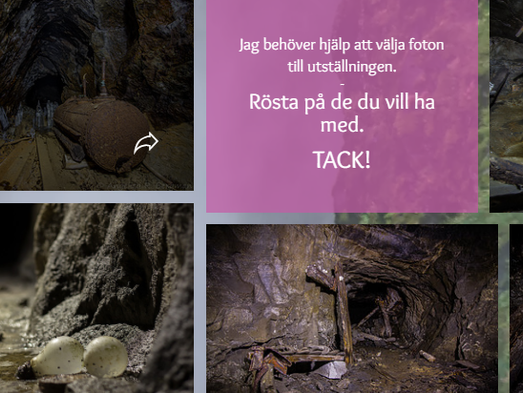 Min första egna utställning
