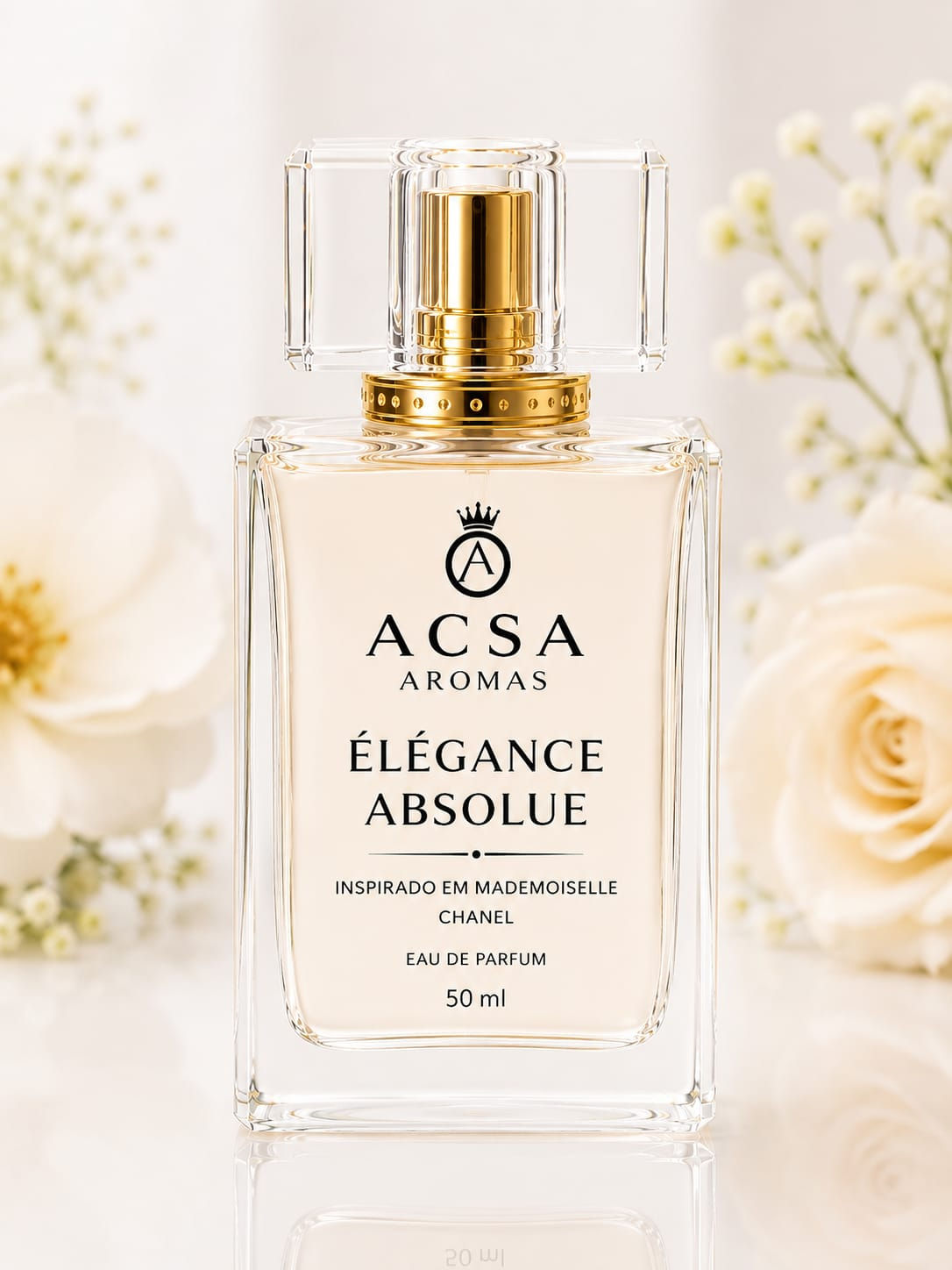 Elegance Absolue - Inspirado em Mademoiselle Chanel Eau Parfum 50ml