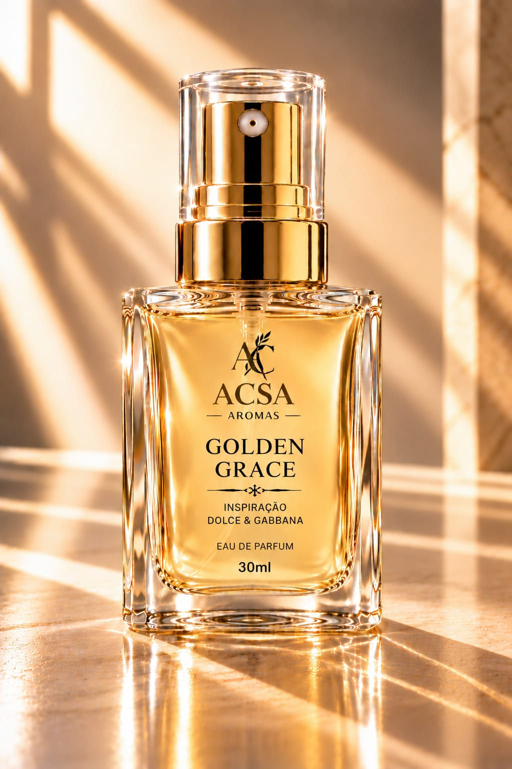 Golden Grace Inspiração Devotion Dolce&Gabanna Eau de Parfum 30ml