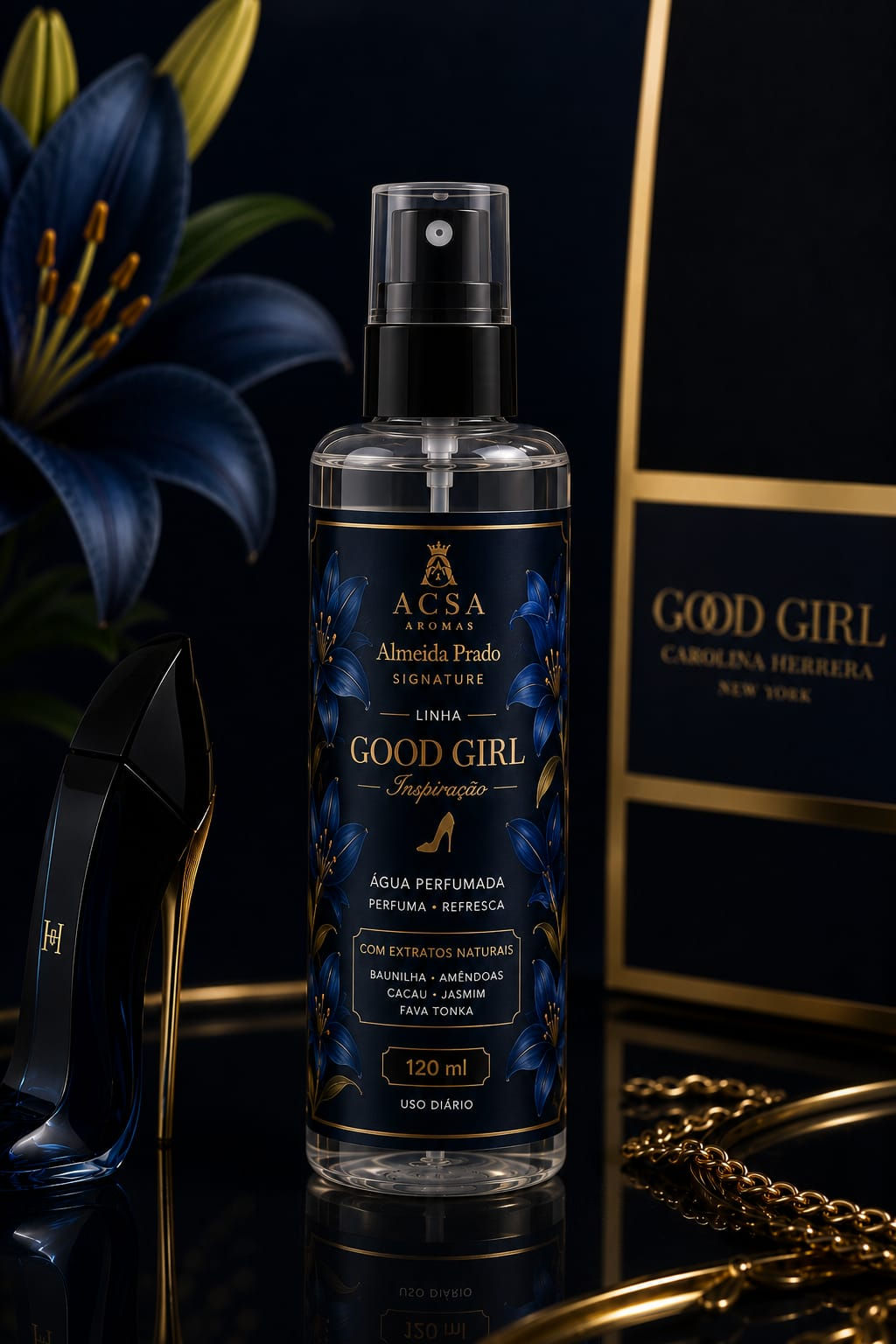 Água Perfumada - Inspiração Good Girl
