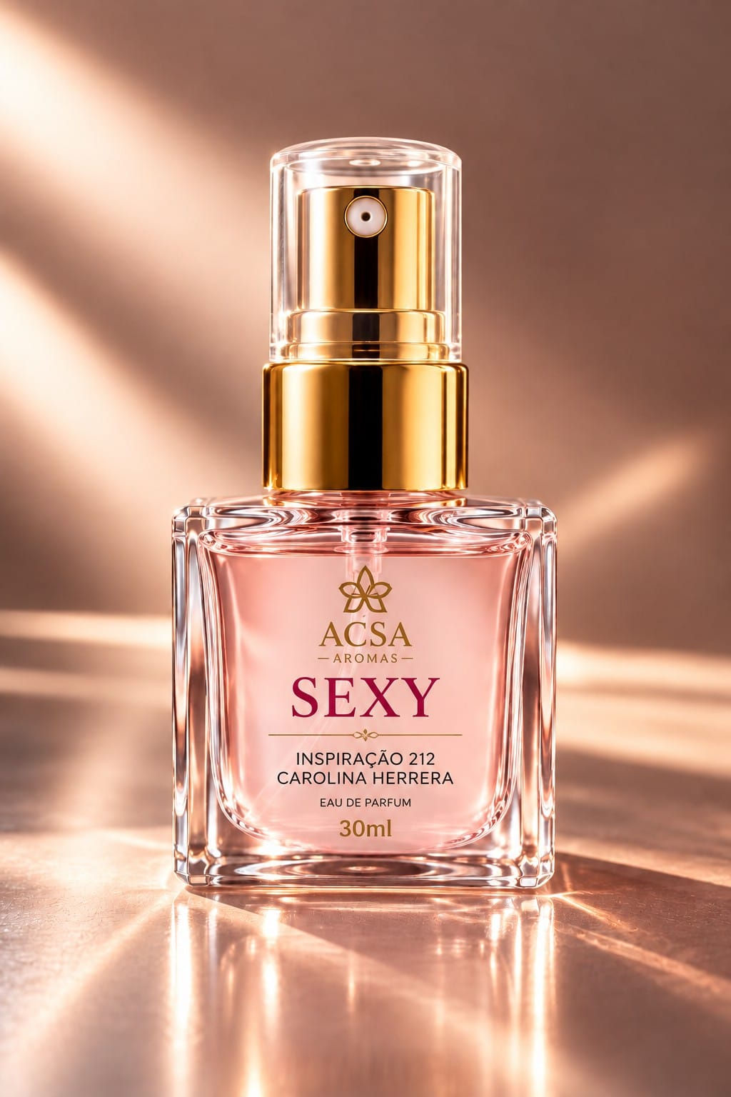 Sexy Inspiração 212 Carolina Herrera Eau de Parfum 30ml