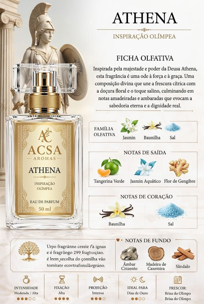 Miniatura: Athena - Inspirado em Olimpeá  de Paco Rabane