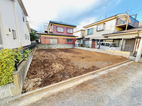 「秋津町 売地」2路線利用可能 建築条件なしの112.66㎡整形地と参考プランのご案内 売主につき仲介手数料なし