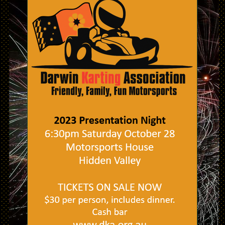 2023 DKA Presentation Night, 28 October. 