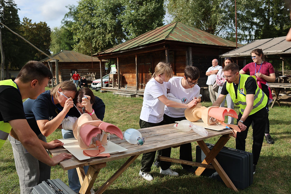 Студентська естафета. Медичне ралі Київщини – 2025