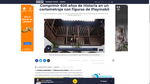 Artículo en la web de la Cadena SER sobre 'Infantes, un viaje en el tiempo' (11/11/2021)