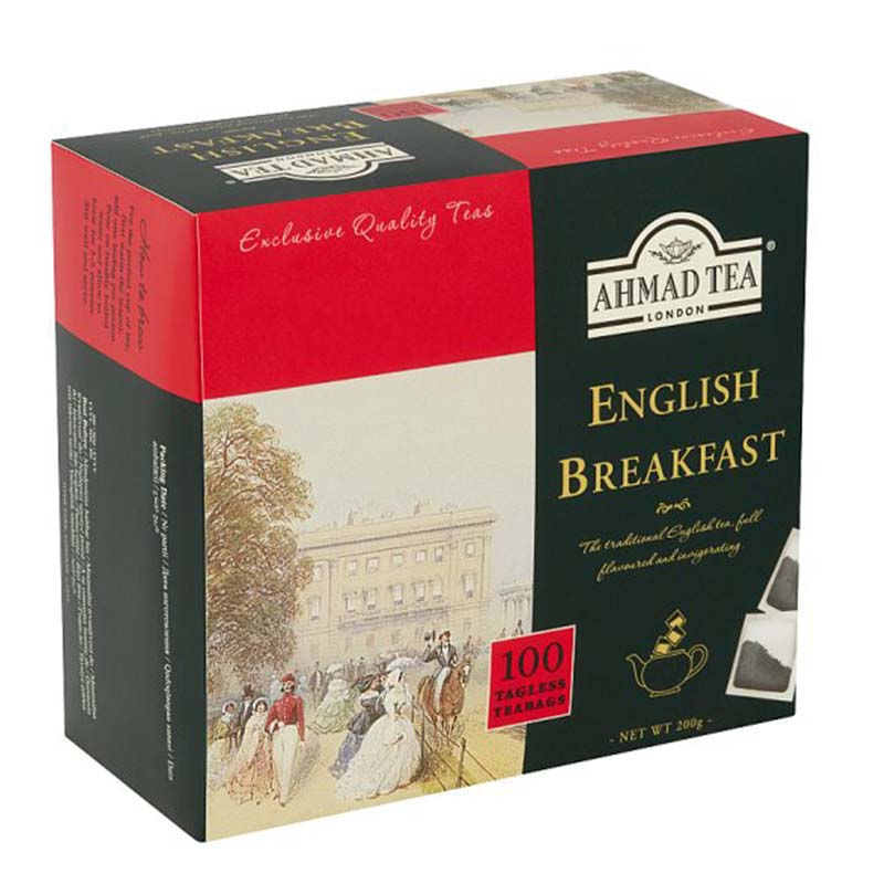 Ahmed Tea Breakfast Tea without Mark 100 bag