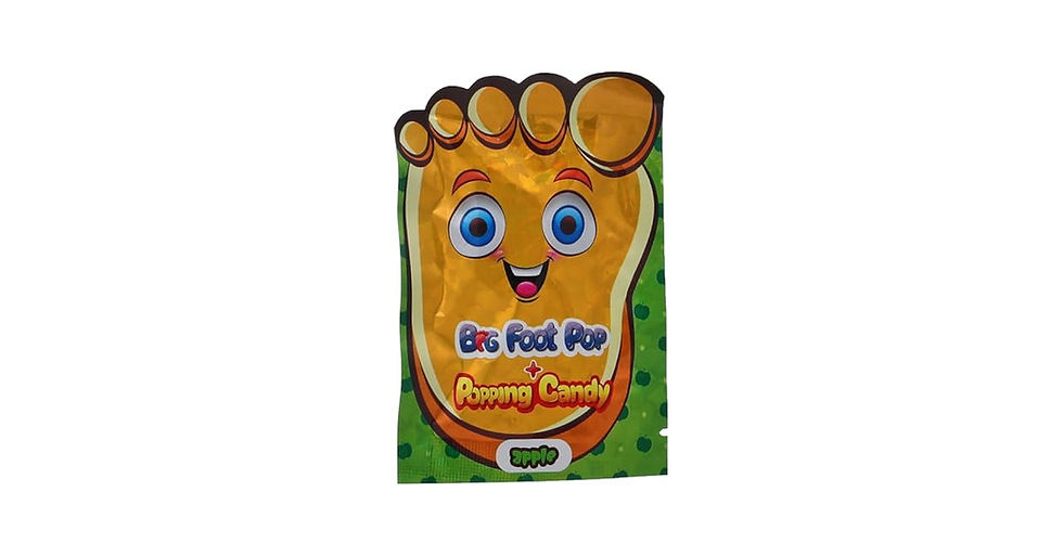 Big Foot pop Popping Candy Apple 13g Mart