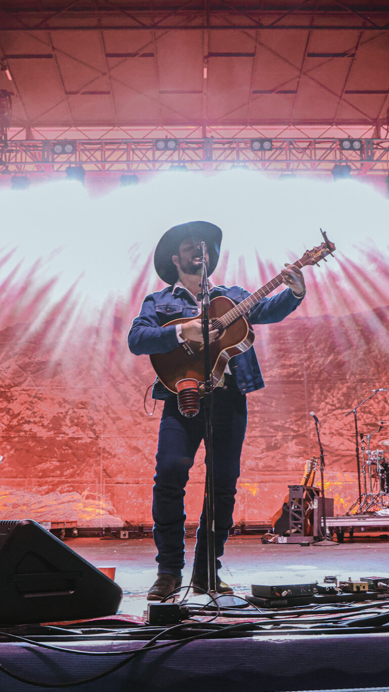 Chayce Beckham performing onstage for Strathmore Stampede 2026 concert artwork