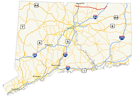 Connecticut Map