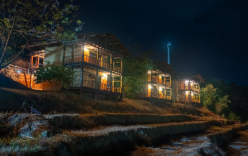 Night View of Wangdue Ecolodge