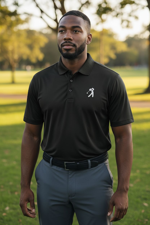 Thumbnail: Big Men's Dry Fit Polo Shirt